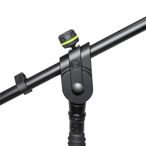 Microphone Stand with Folding Tripod Base and 2-Point Adjustment Telescoping Boom - GMS 4322 B