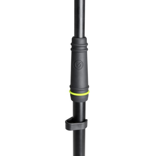 Microphone Stand with Folding Tripod Base and 2-Point Adjustment Telescoping Boom - GMS 4322 B