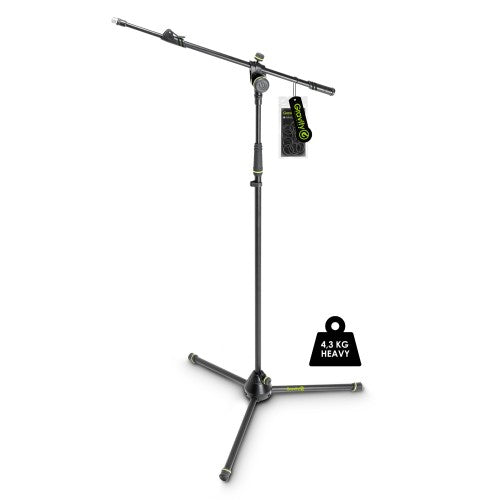 Heavy Duty Long Boom Tripod Microphone Stand - GMS 4322 HDB