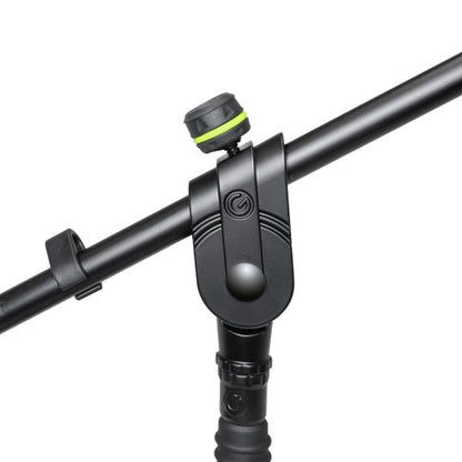 Microphone Stand with Folding Tripod Base and 2-Point Adjustment Telescoping Boom - GMS 4322 B